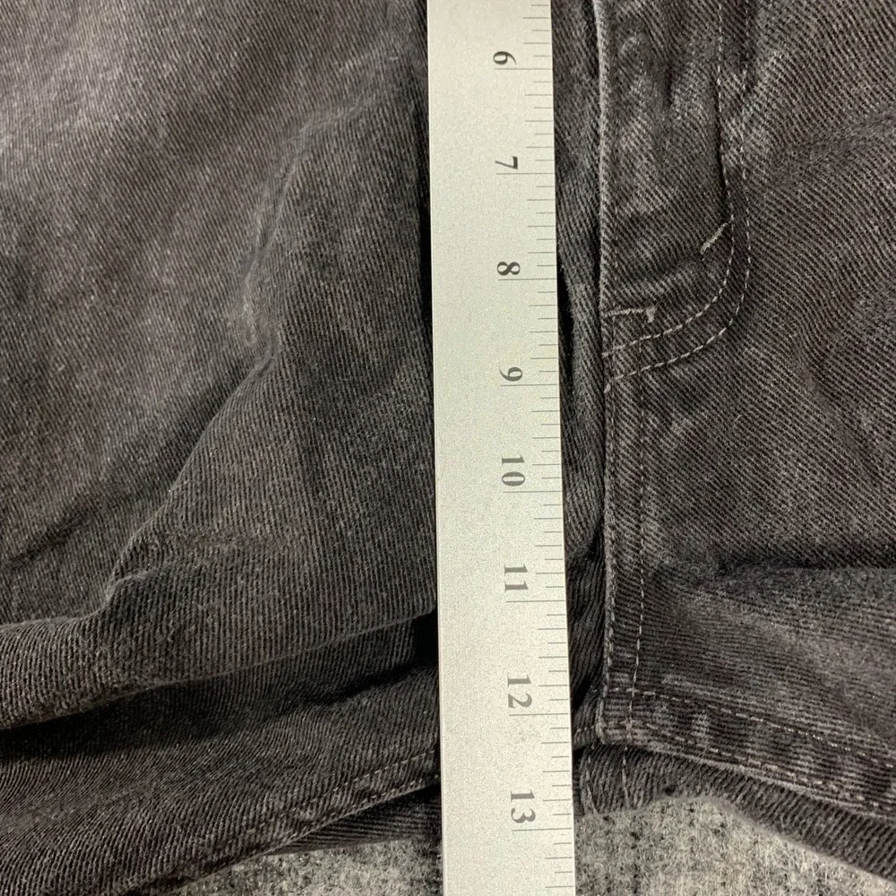 VTG Levis 505 Jeans Mens 34 Fits 32x32 Black Regular Straight Leg Fit Denim Y2K
